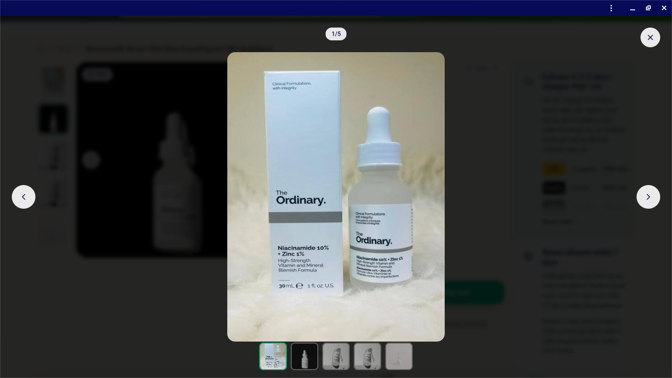 Niacinamide Serum 30ml Non-Comedogenic Skin Brightener