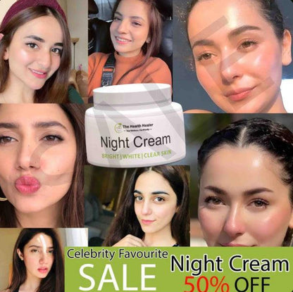 Night Cream Whitening Brightening All Skin Types