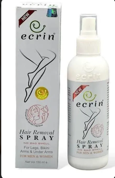 Ecrin Hair Removal Spray for Men Women Smooth No Bad Smell