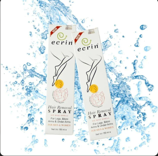 Ecrin Hair Removal Spray for Men Women Smooth No Bad Smell