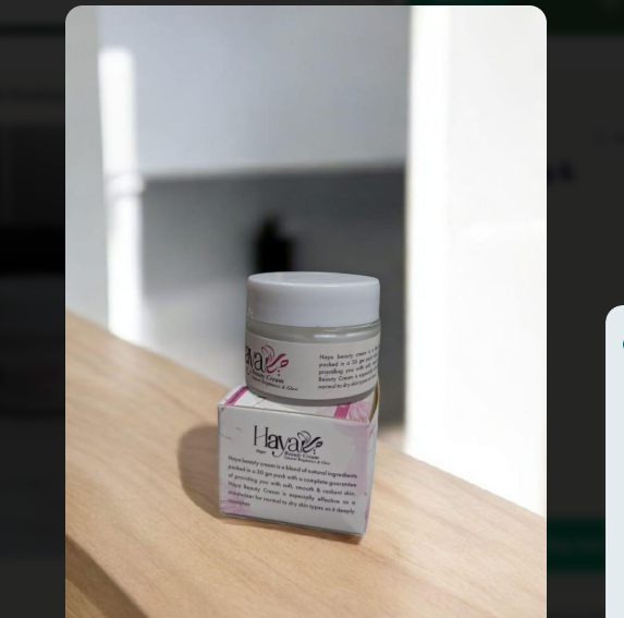 Haya Beauty Cream 30g Whitening & Glowing Face