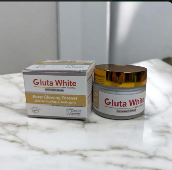 Gluta White Day & Night Cream 100% Natural Whitening Anti-Aging
