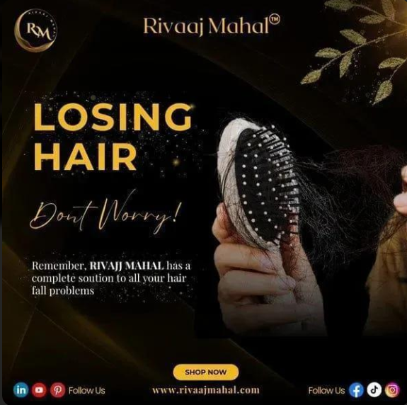 Rivaaj Mahal 100% Herbal Hair Oil 200ml All Hair Types