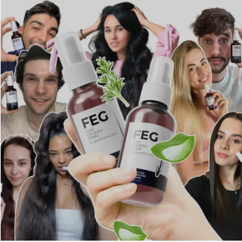 FEG Hair Growth Spray for Scalp & Hair Density