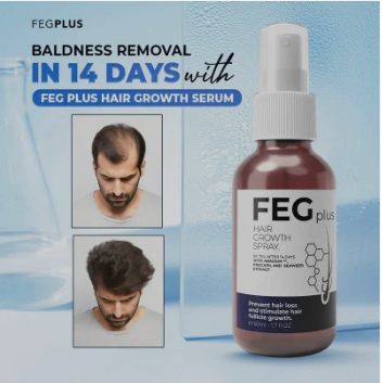 FEG Hair Growth Spray for Scalp & Hair Density