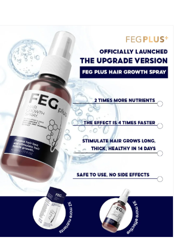 FEG Hair Growth Spray for Scalp & Hair Density