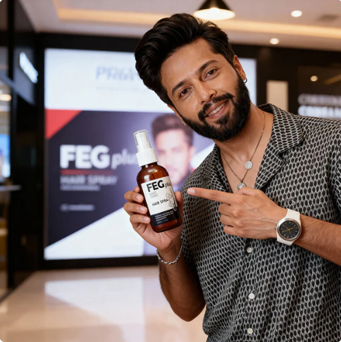 FEG Hair Growth Spray for Scalp & Hair Density